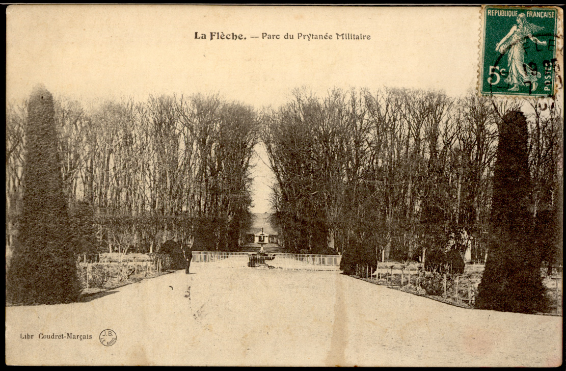 La Flèche - 1900-1945 - edit J Bouverert Parc du Prytanée Militaire