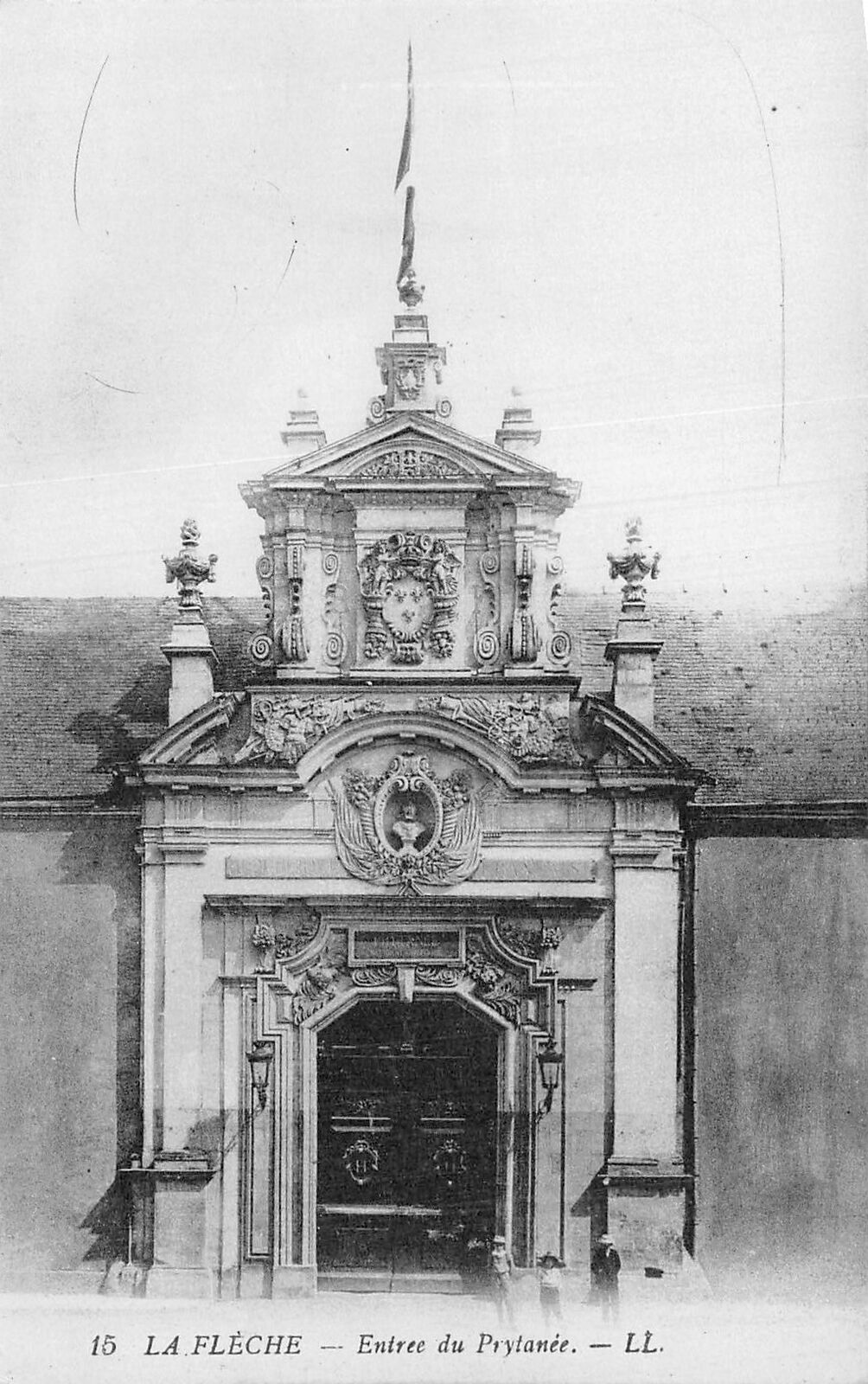 La Flèche - edit LL n°15 Entrée du Prytanée