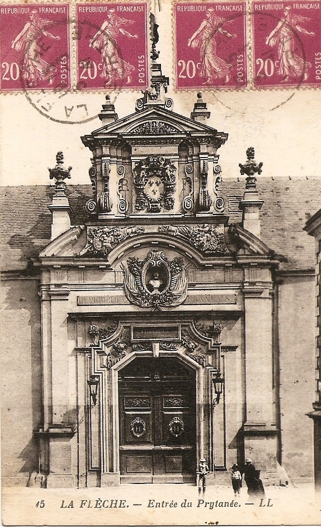 La Flèche - edit LL n°45 Entrée du Prytanée