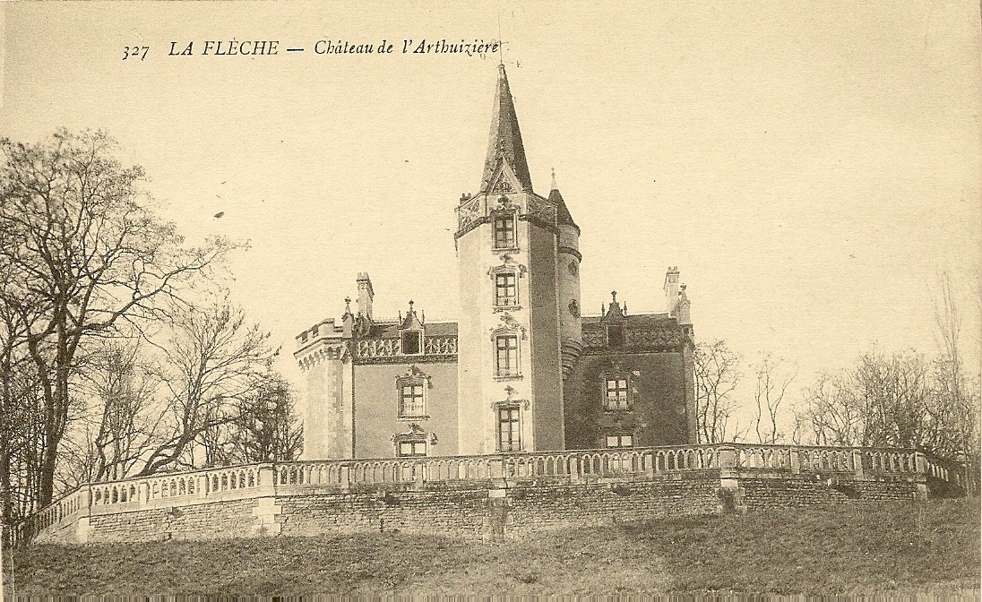 La Flèche - 1900-1945 - n°327 Château de l'Arthuisière