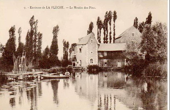 La Flèche - n°9 Environs de la Flèche - Le Moulin des Pins