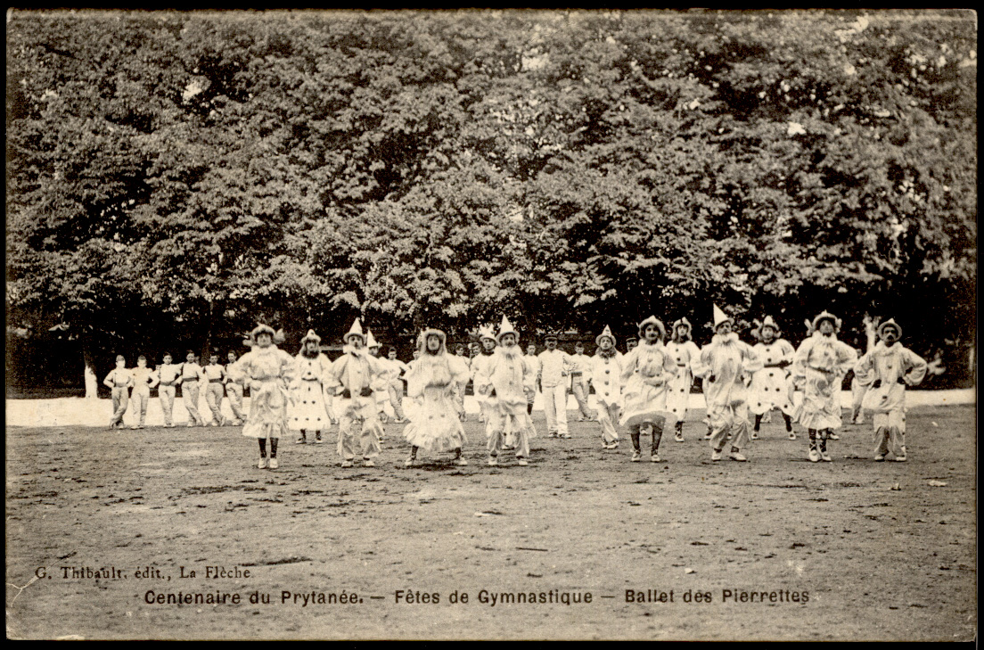 La Flèche - 1908 - edit G Thibault Centenaire du Prytanée - Fête de Gymnastique - Ballet des Pierrettes