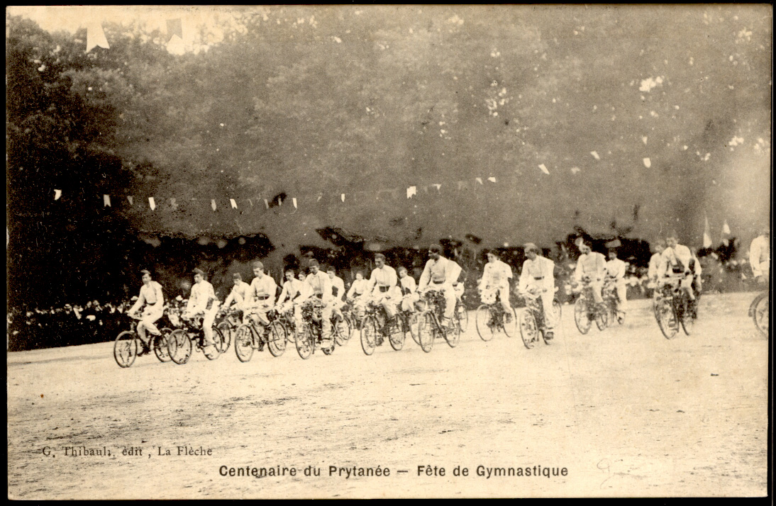 La Flèche - 1908 - edit G Thibault Centenaire du Prytanée - Fête de Gymnastique -2