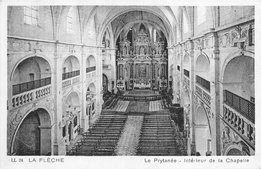 La Flèche - edit LL n°24 Le Prytanée - Intérieur de la Chapelle