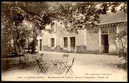 La Flèche - 1900-1945 - n°4668 Restaurant St-Julien